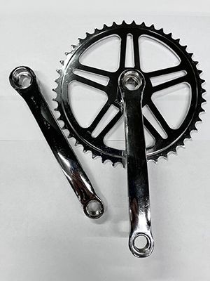 Шатуны-система TRIX, 1ск., 46 зуб., сталь, шатуны 165мм, под квадрат