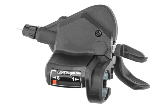 Рукоятка переключения передач правая MICROSHIFT, манетка/шифтер, 8 скор.