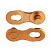 Замок для цепи KMC 12NR 12ск Gold